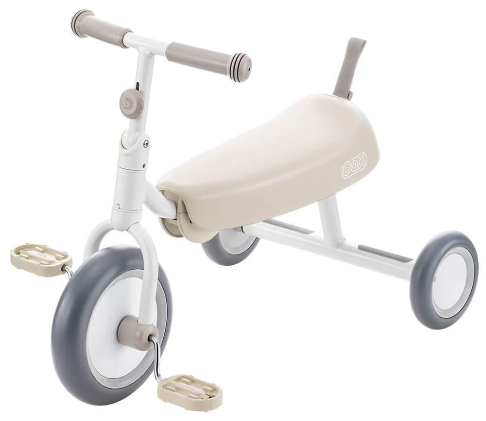 D-bike mini ディーバイクミニ 三輪車 足けりバイク ホワイト - 自転車本体